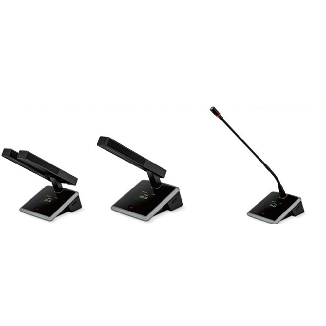 Wireless camera tracking conference microphone