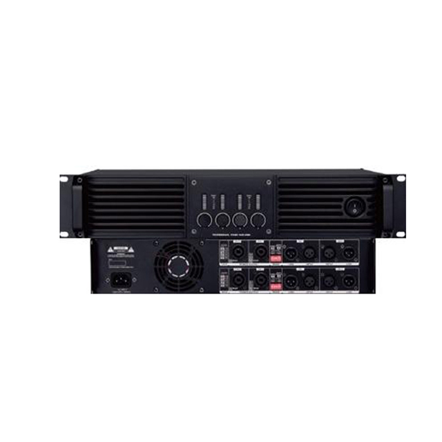 Four-channel digital power amplifier